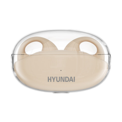 Hyundai - HY-T12 - True Wireless Earphones With Touch Control - Beige