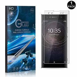 Sony Xperia XA2 Ultra Screen Protector Tempered Glass Bear Village Perfect Fit & Anti Fingerprint HD Screen Protector Film For Sony Xperia XA2 Ultra - 1 Pack