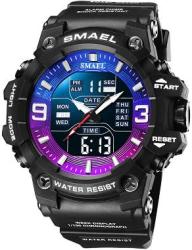 Smael 8049 LED Wristwatch - Purple