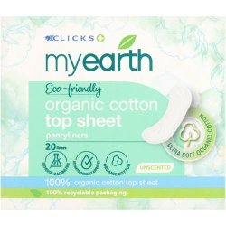 MyEarth Organinc Cotton Pantyliner 20 Pantyliners