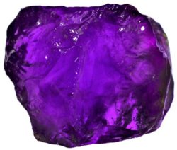 G.i.s.a. Certified 39.25ct Amethyst Vivid Purple Uncut