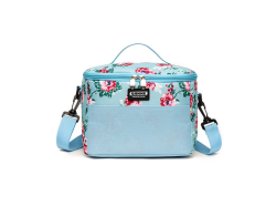 6L Floral Thermal Insulated Lunch Tote Bag