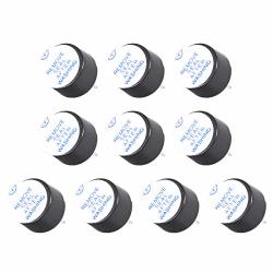 uxcell 10 Pcs DC 24V Active Electronic Buzzer Alarm Beeper Continuous Sound Speaker 2 Terminals 