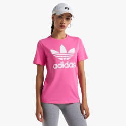Adidas Originals Women&apos S Pink T-Shirt