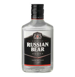 Russian Bear Vodka 12 X 200ml