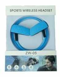 Geeko ZW-05-YLW Wireless Bluetooth Earphones BT4.2 Rechargeable Polymer Lithium-on Battery- Yellow