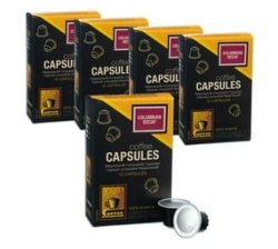 Decaf Colombian Nespresso Compatible Capsules Bundle Of 50