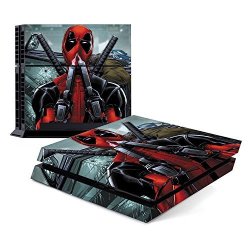 Decorative Video Game Skin Decal Cover Sticker For Sony Playstation 4 Console PS4 - Deadpool