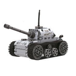 Technique Tank Building Blocks With Electric Motor