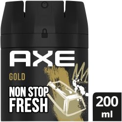 AXE Aerosol Deodorant Body Spray Gold 200ML
