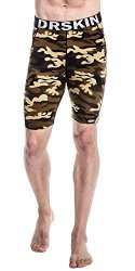 Drskin Compression Cool Dry Sports Tights Pants Shorts Baselayer Running Leggings Rashguard Men XL DMB051
