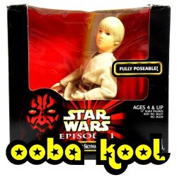 Star Wars Anakin Skywalker 1998 Hasbro Fully Poseable 12" Action Figure New In Box Oobakool