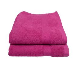 Plush 450 Hand Towel 2PC Pack 050X090CMS 450GSM - Fuschia