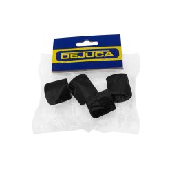- Round - Rubber - Ferrules - 19MM - 4 PKT - 6 Pack