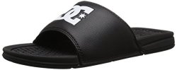 DC Shoes Dc Men's Bolsa Slide Sandal Black 12 M Us