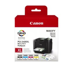 Canon PGI-2400XL Ink Cartridges 4-PACK