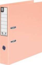 A4 Pp Lever Arch File Pastel Apricot
