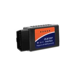 EWarehouse ELM327 Wifi Obdii Interface With Switch OBD2 Can Bus Scanner Diagnostic Tool With Original 25K80 Chip Support Ios android V1.5