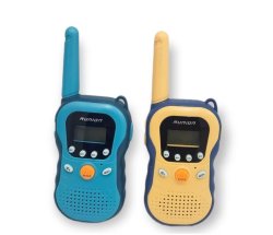 Kids Voice Changing Walkie Talkie - Yellow And Blue