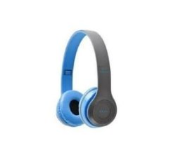 P47 Noise Cancelation Bluetooth Wireless Headphones - Blue