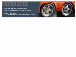 Wheel And Tire Set Of 4 From 1970 Plymouth Road Runner "the Hammer" Furious 7 Movie 1 18 By Gmp 18828