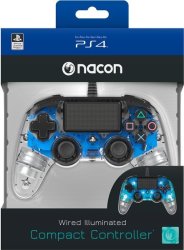 - Wired Compact Controller For Playstation 4 - Light Blue PS4