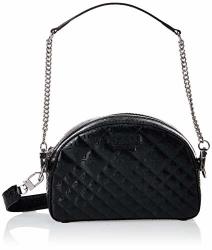 Guess Queenie MINI Crossbody Top Zip Messenger shoulder Bags Women Black - One Size - Shoulder Bags Bag
