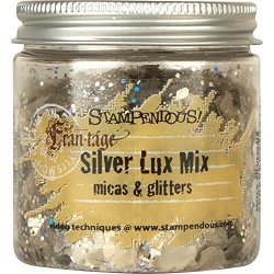 Stampendous Lux Mica And Glitter Mix Silver