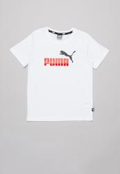 Puma ESS+2 Col Logo Short Sleeve Tee - White