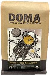 Doma Coffee "winter Wonderland" Medium Roasted Organic Whole Bean Coffee - 5 Pound Bag