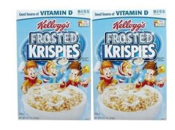 Kellogg's Frosted Rice Krispies Cereal - 13 Oz - 2 Pack