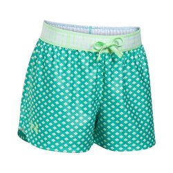 Under Armour Girls' Play Up Printed Shorts Absinthe Green summer Lime Youth XL