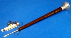Top-grade 21-inch Indian Shehnai + Bansuri Flute + Training Package. Great Value