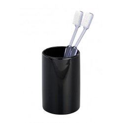 Wenko Toothbrush Tumbler - Polaris Range - Black - Ceramic