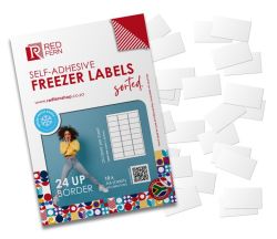 Freezer 24UP Inkjet Laser Labels -10SHEETS