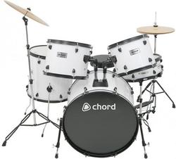 Chord Adk5-wt Drum Kit Inc Throne