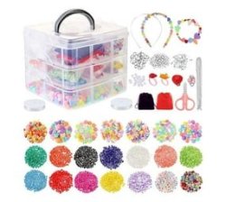 Craft Stationery All In One Jewellery Making Beading Kit Jumbo Set Of 7544