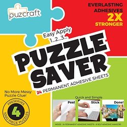 Preserve 2 x 1000 pcs Jigsaw Puzzle with aGreatLife Puzzle Saver 14 Sheets!  Use Jigsaw Puzzle
