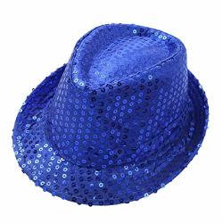 glitter fedora hat