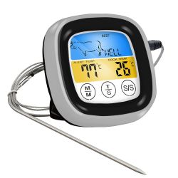 Lifespace Touch Screen Digital Thermometer With Timer & Probe