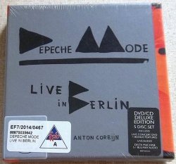 Depeche Mode Live In Berlin A Film By Anton Corbijn 2CD + 2DVD + 1 Blu-ray Cat 88875035642