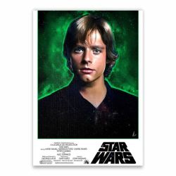 Luke Skywalker Star Wars Poster - A1