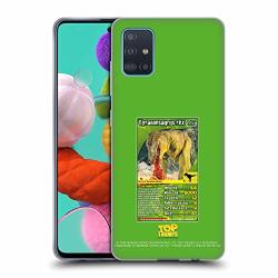Official Top Trumps Tyrannosaurus Rex Dinosaurs Soft Gel Case Compatible For Samsung Galaxy A51 2019
