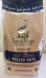 Great River Milling Gluten Free Thick Rolled Oats 32 Ounce Pack Of 4