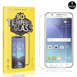 Screen Protector For Samsung Galaxy J7 2016 1-PACK Unextati Galaxy J7 2016 Hd-clear Tempered Glass Film 9H Hardness Anti Shatter Anti Scratch Fingerprint Bubble Free