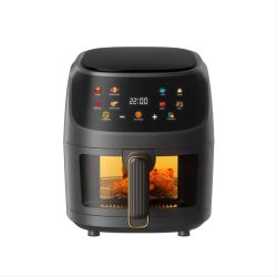 Silver Crest 8L Digital Clear View Window Air Fryer + Free Silicone Liner