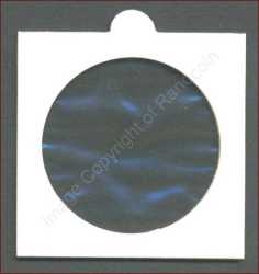 39.5mm Self-adhesive Coin Holders Hartberger Box Of 25 Holders