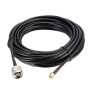 RP-SMA Male with Female Pin to N Type Male Plug RG58 Coax Cable,Black 3.3FT SunTrade 1M RG58-1M-P