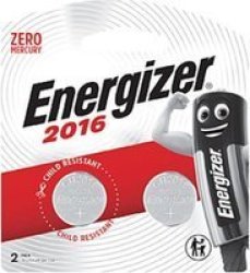 Energizer Battery Lithium Coin 2016