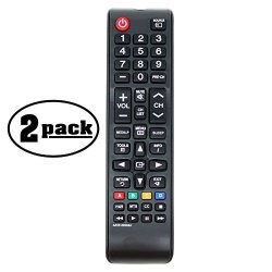 2-PACK Replacement UN48H4005 Hdtv Remote Control For Samsung Tv - Compatible With AA59-00666A Samsung Tv Remote Control